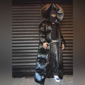 Faded NYC Custom Full Length Puffer Coat